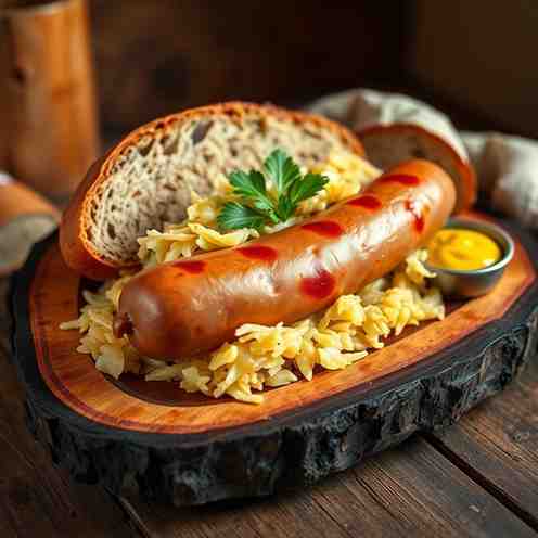 Classic German Sausage with Sauerkraut Recipe | Make Today