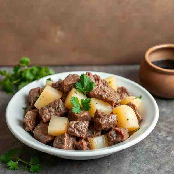 Classic Salată de Boeuf - Best Beef & Potatoes Recipe