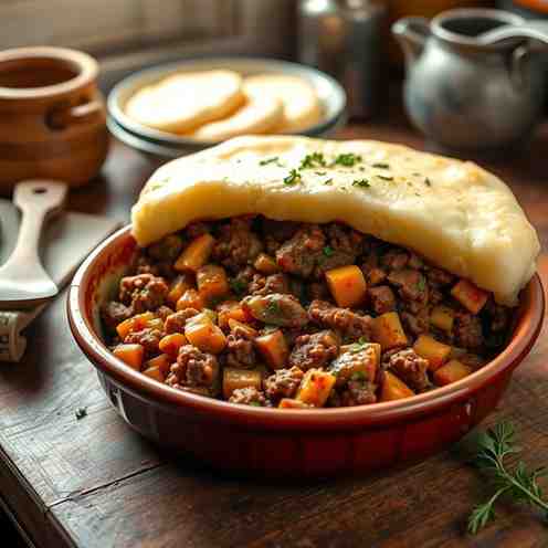 Classic Shepherd's Pie - Potato & Beef Recipe
