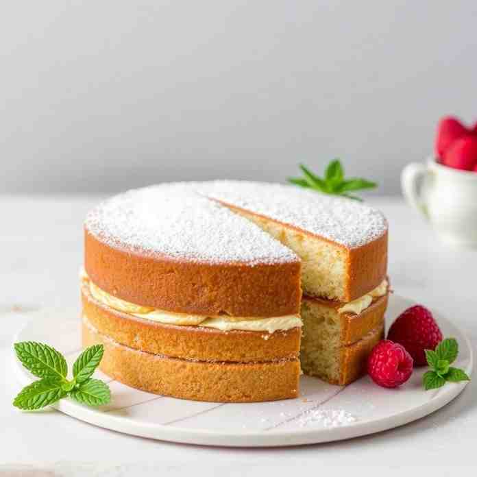 Classic Victoria Sponge Cake Recipe | Bake Today