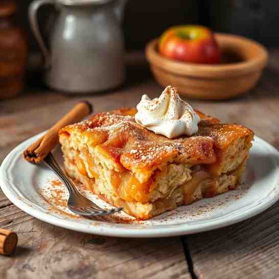 Classic Žemľovka Recipe - Apple Bread Pudding