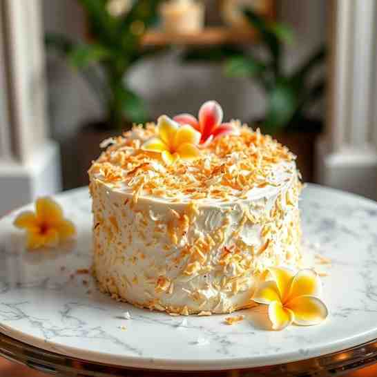 Aloha Coconut Cake Recipe