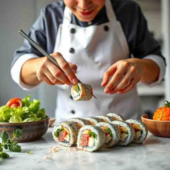 Cook Sushi Rolls - Micronesian Tuna