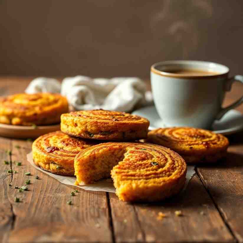 Easy Cornmeal Cakes Snack Recipe