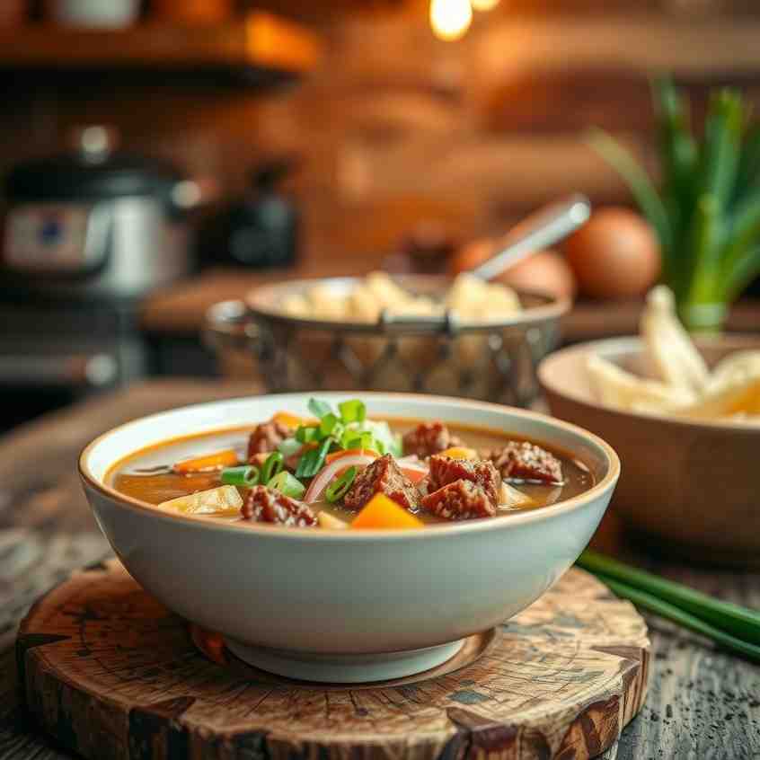 Cowfoot Soup Recipe (Beef)