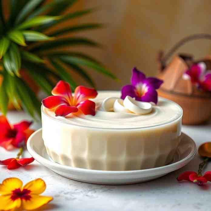 Creamy Coconut Cream Pudding - Micronesian-Inspired & Dairy-Free