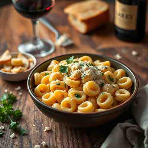 Creamy Garlic Ditalini - Best Pasta to Make Tonight