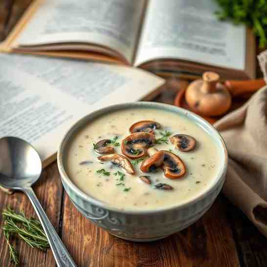 Creamy Mushroom Soup Recipe