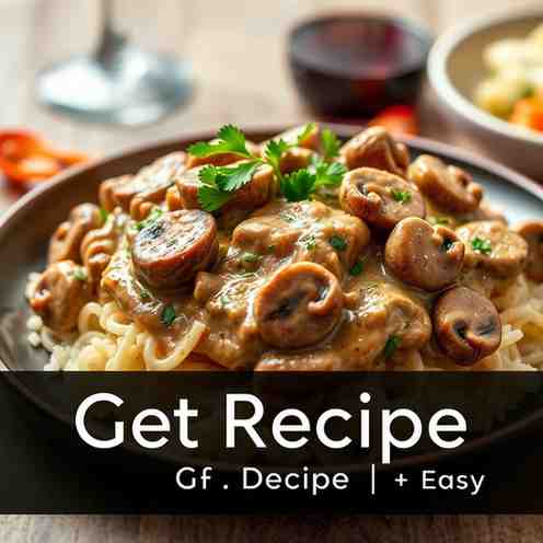 Creamy Vegan Mushroom Stroganoff - GF, DF & Easy - Get Recipe