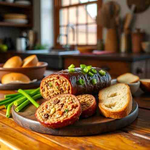 Creole Boudin - Rice Sausage
