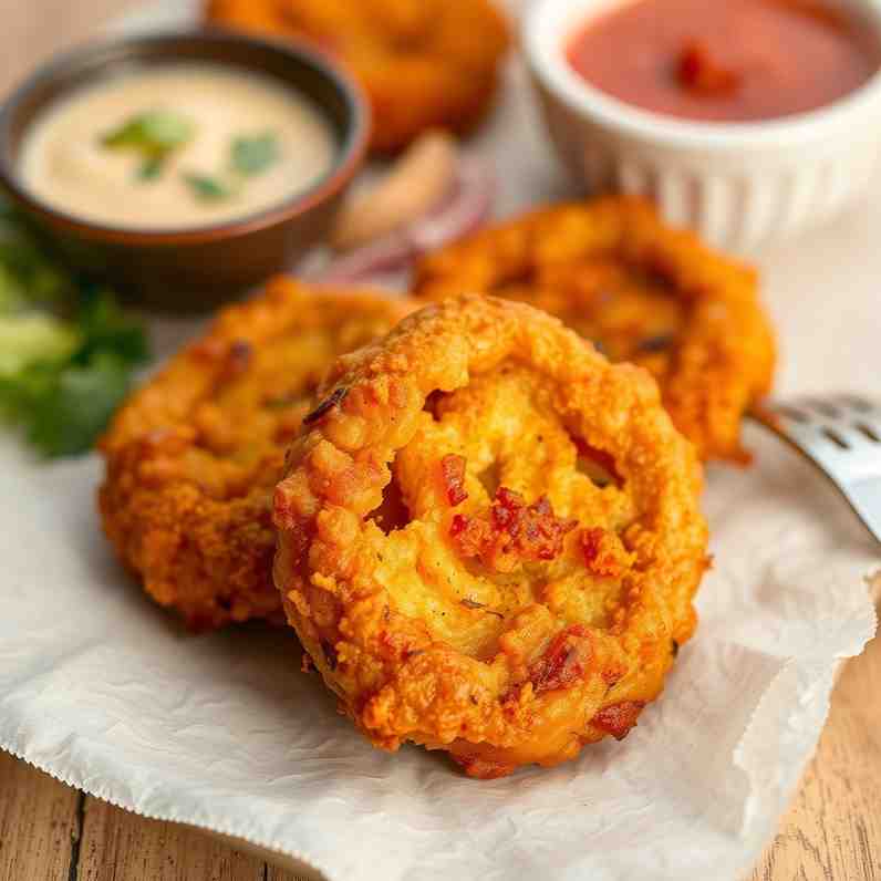 Crispy Begun Bhaja - Gluten-Free Vegan Snack