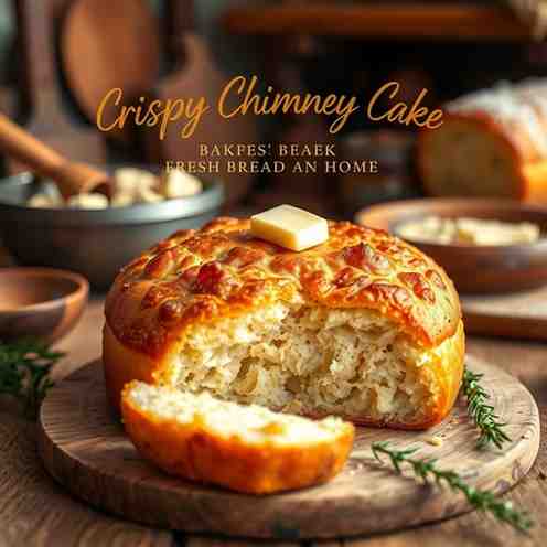 Crispy Chimney Cake - Bake Fresh Bread at Home
