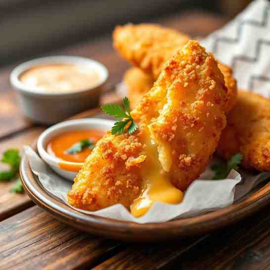 Crispy Fried Oscypek - Fried Cheese Recipe