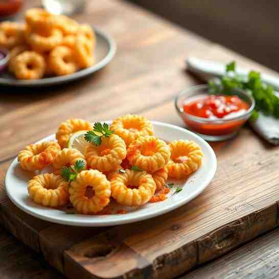 Crispy Frozen Calamari Rings - Gibraltar Fried Recipe