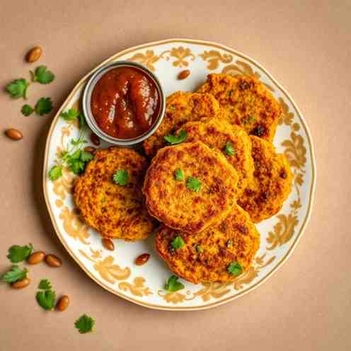 Crispy Lentil Fritters - Easy Vegetarian Indian Dishes Recipes