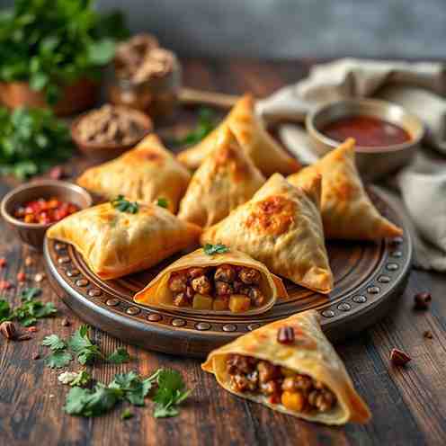 Crispy Samosa Sheets Recipe - Easy Keema & Potato Samosas