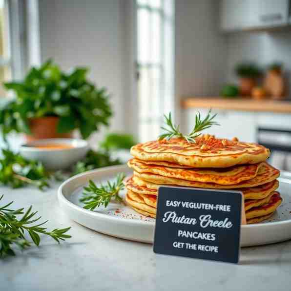 Crispy Socca - Easy Vegan Gluten-Free Pancakes - Get the Recipe