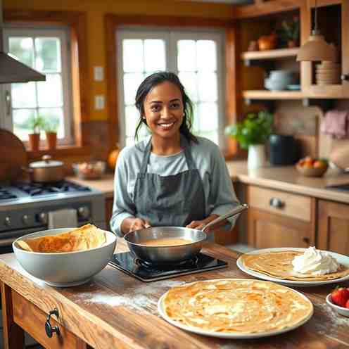 Make Crêpes At Home - Easy French Recipe