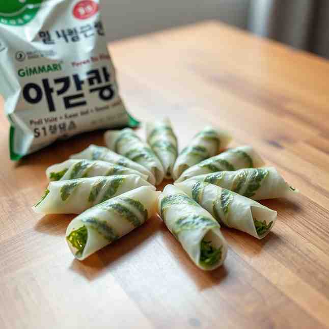 Gimmari - Crispy Korean Seaweed Snack Rolls - Make Yours Today