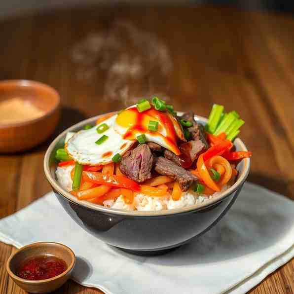 Korean Beef Bowl Recipe - Make Bibimbap Tonight