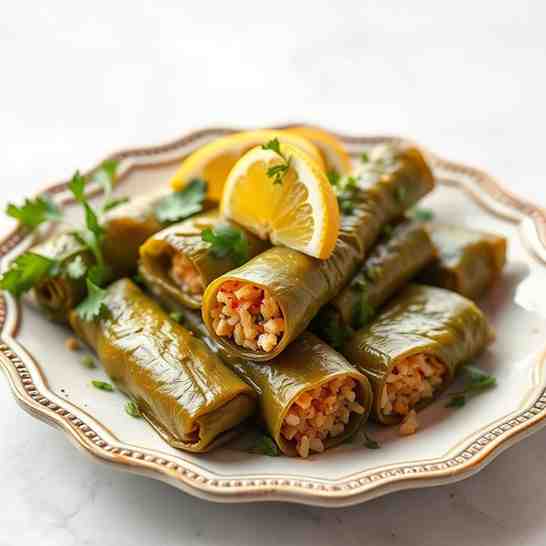 Stuffed Grape Leaves Recipe - Make Yabraq Like a Pro