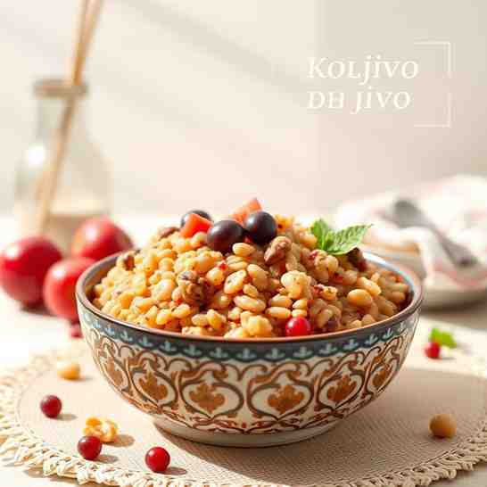 Koljivo Recipe - Sweet Whole Grain Dish for Celebrations