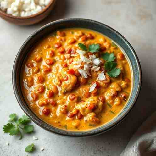 Creamy Coconut Red Lentil Curry - Easy Vegan Recipe