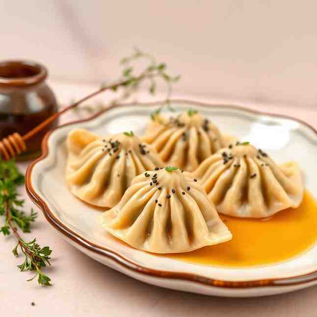 Sweet Potato Poppy Seed Dumplings - Sweet Treat