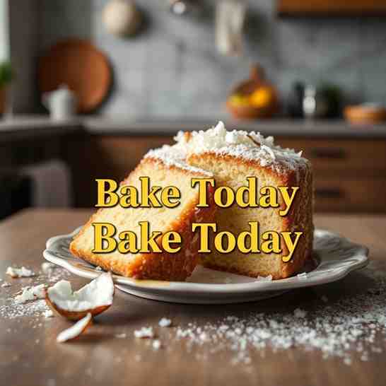 Easy Coconut Gluten-Free Cake Recipe | Bake Today