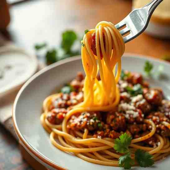 Easy Somali Baasto - Spaghetti & Meat Sauce Recipe