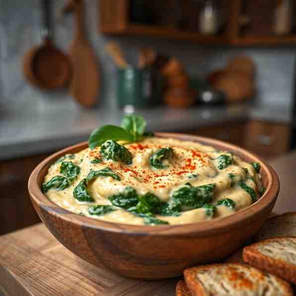 Whip Up Healthy Vegan Recipes - Creamy Peanut Butter Spinach