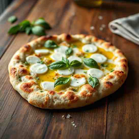 Pizza Flat Bread - Easy Piadina Recipe