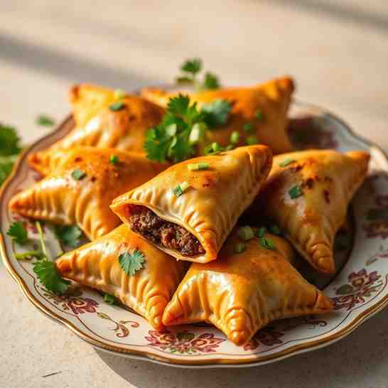 Somali Sambuusa Recipe - Crispy Beef Pastries