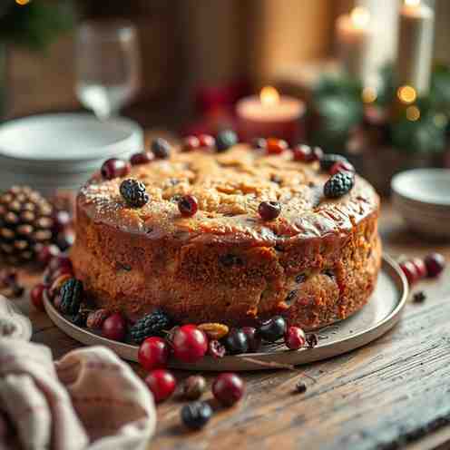 Bake Hogmanay Cake with Dried Fruits