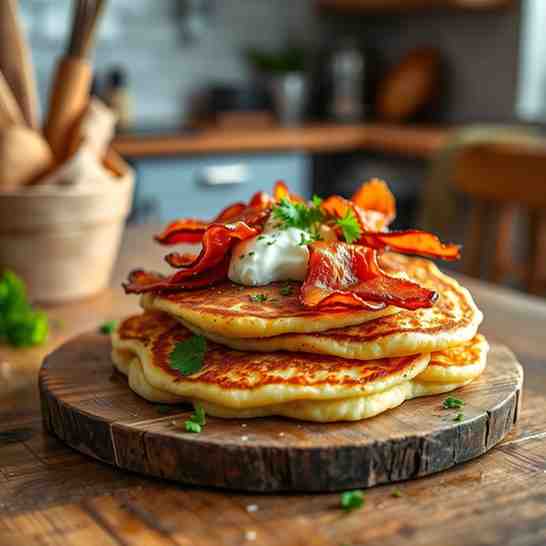 Raggmunk Recipe - Crispy Swedish Potato Pancakes & Bacon