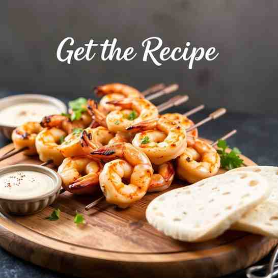 Grilled Shrimp Shawarma Skewers | Get the Recipe