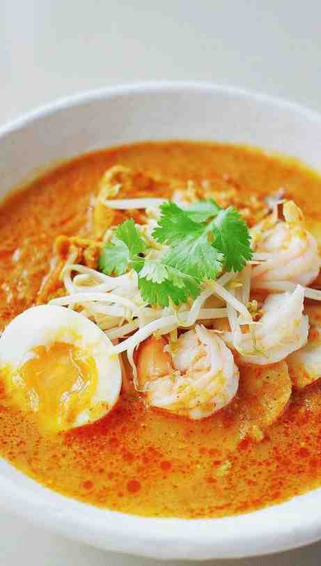 Spicy Noodle Laksa - Recipe for Home Cooks