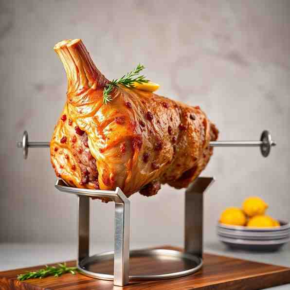 Whole Lamb Spit Roast