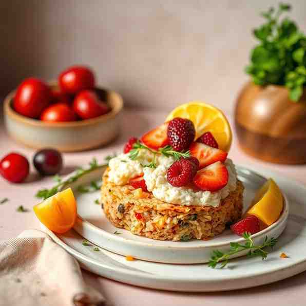 Easy Healthy Meal Prep Breakfast - Rice Cake Recipe