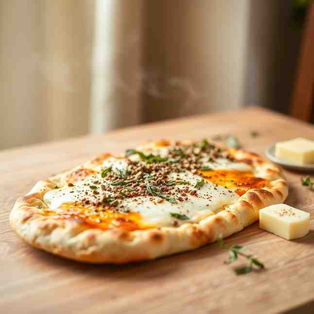 Lebanese Flatbread - Manakish Recipe for Breakfast