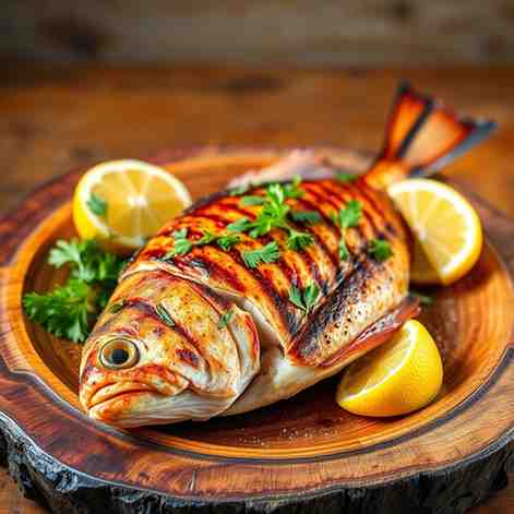 Grilled Whole Red Snapper - Creole Recipe