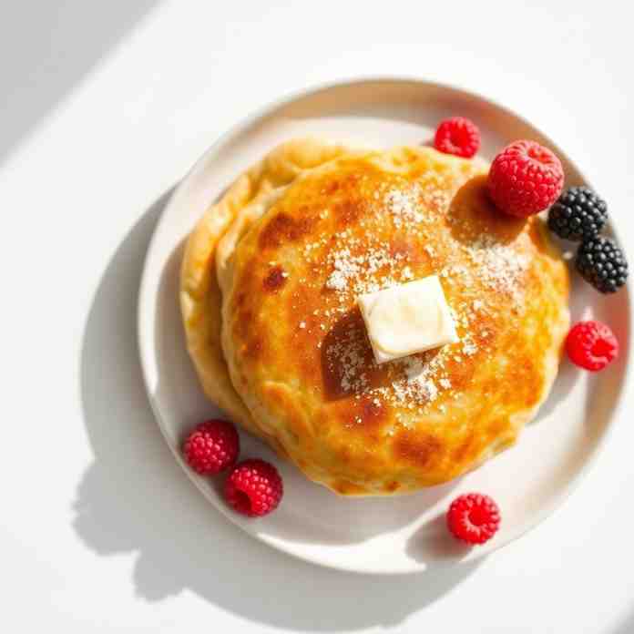 Quick Malawah - Easy Pancake Recipe For One (Sweet Flatbread)