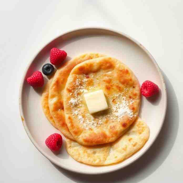 Quick Malawah - Easy Pancake Recipe For One (Sweet Flatbread)