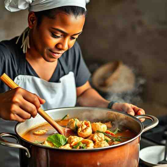 Cook with Crab Meat - Hearty Crab & Callaloo Soup Recipe