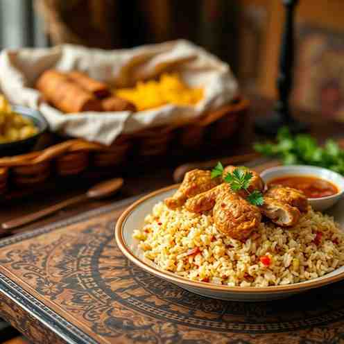 Bariis Iskukaris - Easy Somali Chicken & Rice Recipe (Must-Try)