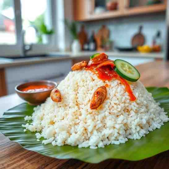 Nasi Lemak Recipe - Malaysian Coconut Rice Today