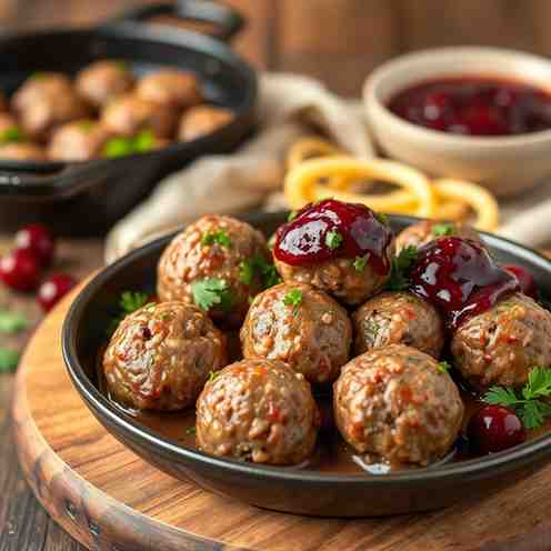 Swedish Meatballs (Kottbullar) - Pork & Beef Recipe