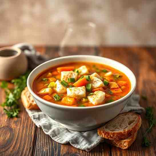 Hearty Spicy Fish Soup Recipe