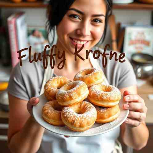Fluffy Krofne - Easy Donut Mixture Recipe & Frying Tips