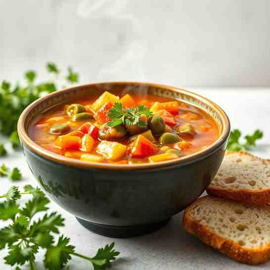 Hearty Okra Vegetable Soup - Easy, Flavor-Packed Recipe